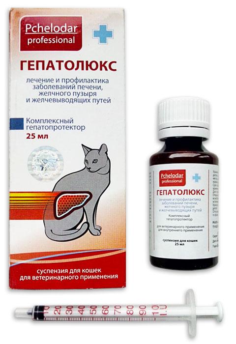 Архив/Гепатолюкс суспензия для кошек, 25 мл, Пчелодар