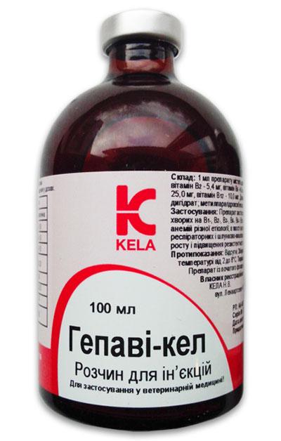 Гепави-Кел комплекс витаминов группы В, 100 мл, Кела (Бельгия)