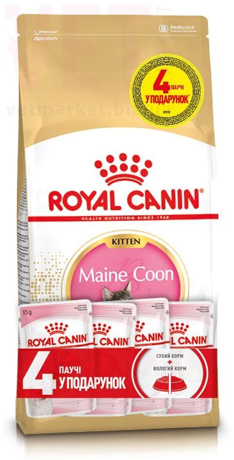 ���� ����� Mainecoon Kitten, 2 �� + 4 �����. Feline Breed Nutrition - ������� � ������������ � �������