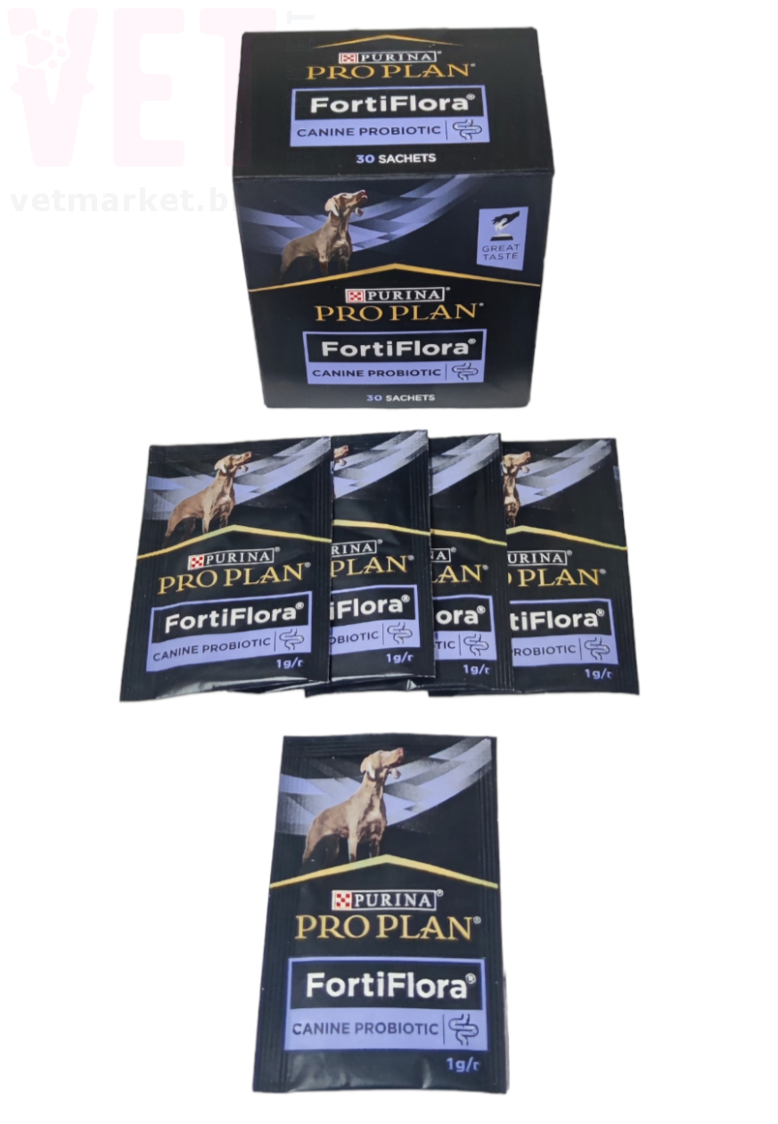 FortiFlora пробиотик для собак, 1 г, Purina