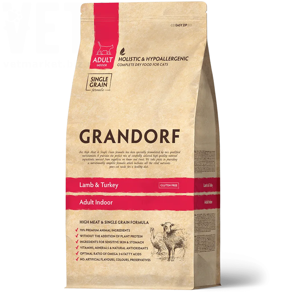 GD Cat Indoor Lamb & Turkey �������� ������� � ������� ��� �������� �����, 2 ��. ��� �����