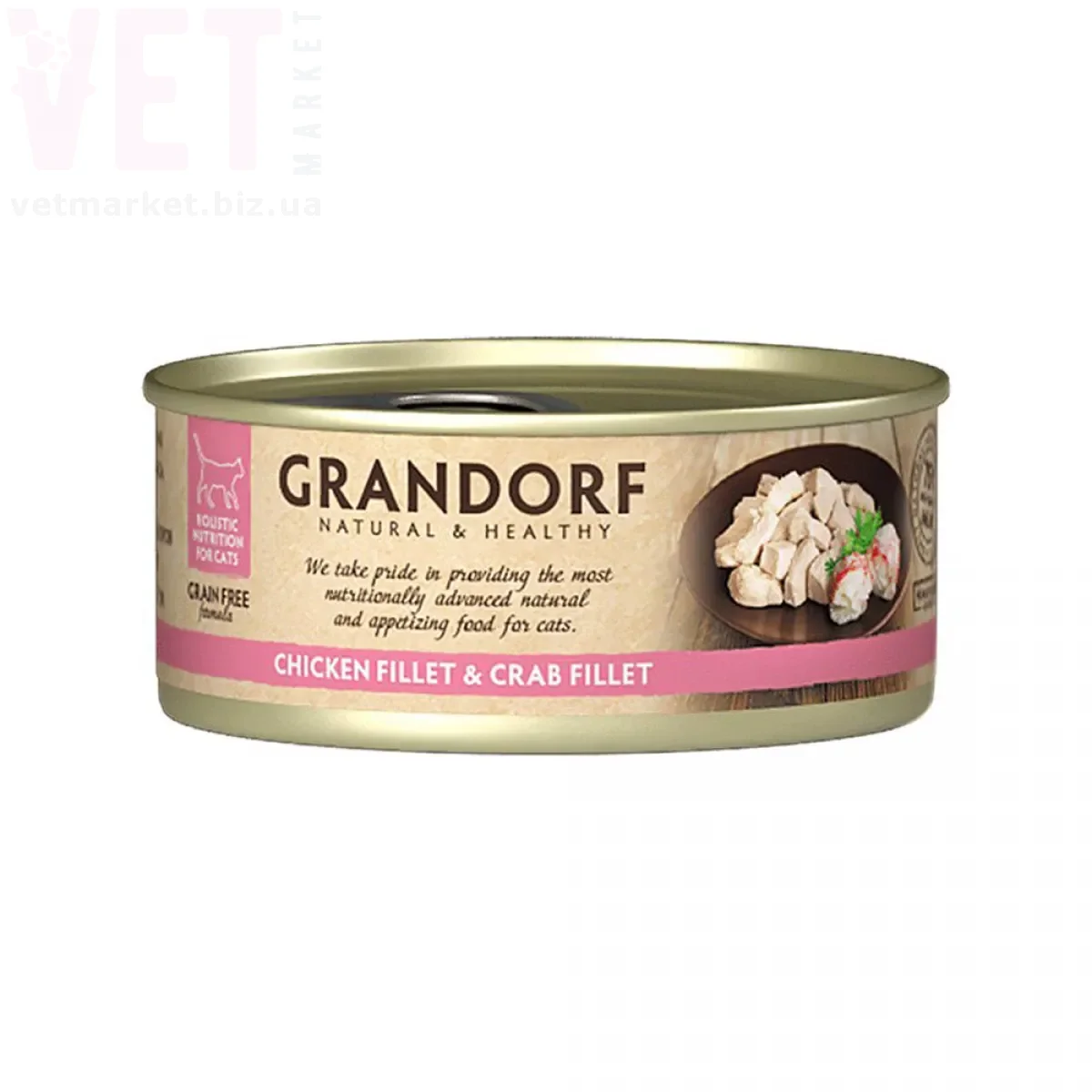 Grandorf Cat Chicken Breast & Crab Fillet ������� ������ � ����� �����, 70 �. ��� �����