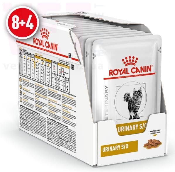 ���� ����� Urinary S/O Cat  8+4. Veterinary Health Nutrition Cat Wet - ������������ �������� ������� ��� ����� (������� �������)