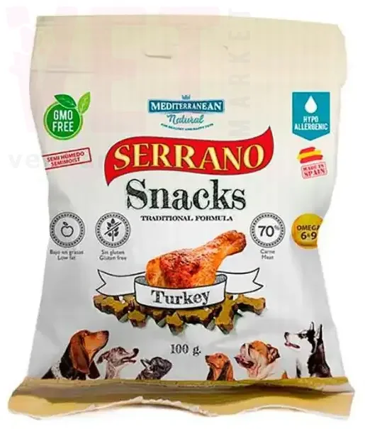 /SERRANO     , 100 , Mediterranean.  /   