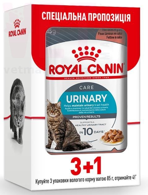 ���� ����� Urinary Care 3+1. Feline Health Nutrition Wet - ������� �������