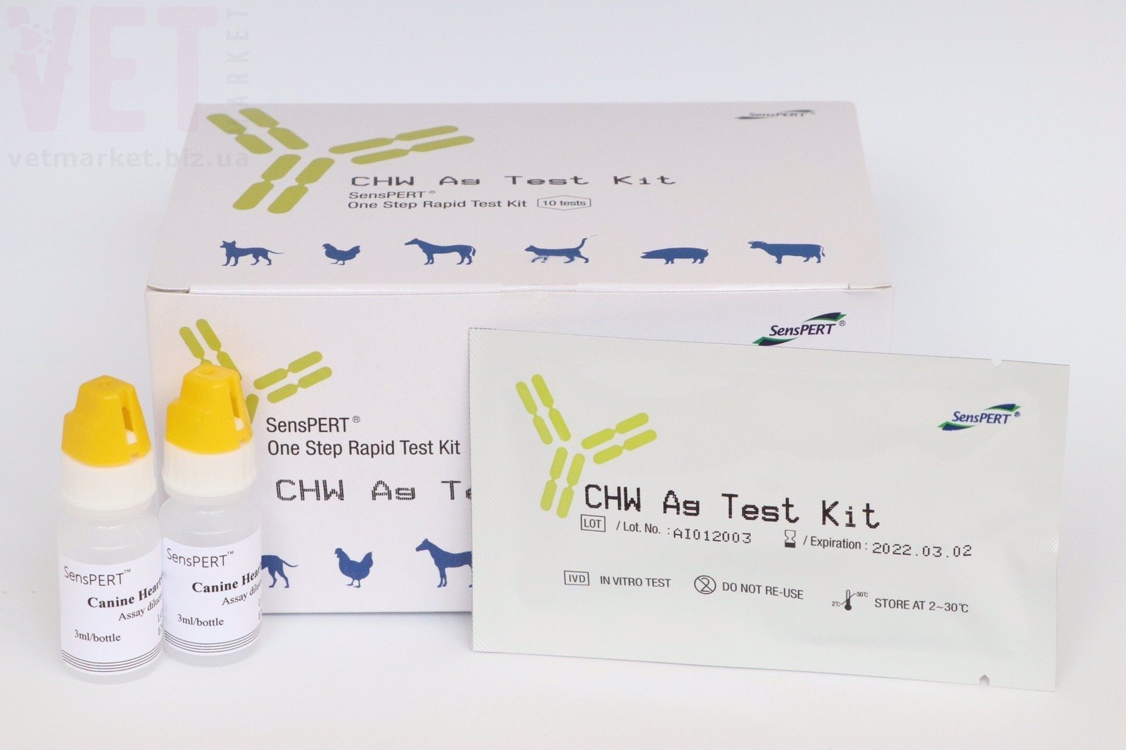 -  (CHW Ag), VetLaboratories ().  