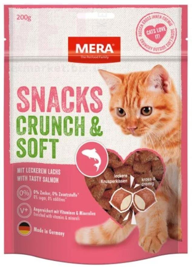 MERA snacks Crunch&Soft Lachs ����� ��� ����� � �������, 200 �. ��� �����