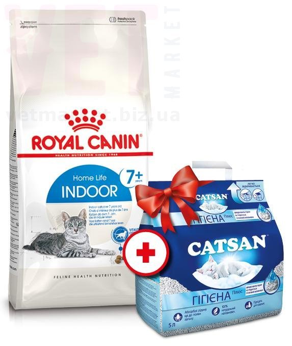���� ����� Indoor 7+, 3,5 �� + Catsan 5 �. INDOOR