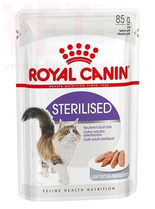 ���� ����� Sterilised Loaf, 0,085 ��. Feline Health Nutrition Wet - ������� �������