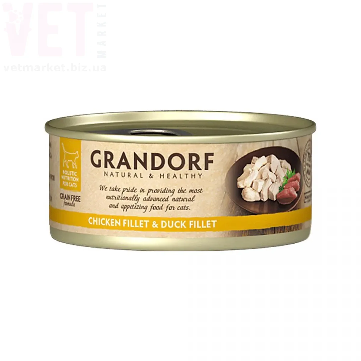 Grandorf Cat Chicken Breast & Duck Fillet ������� ������ � ������ ����, 70 �. ��� �����