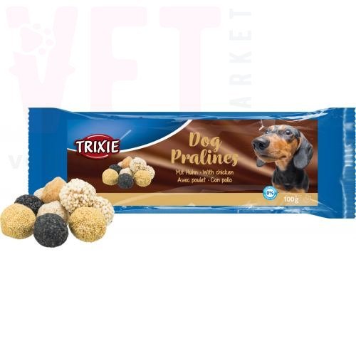 Trixie Dog Pralines with chicken    , 100 .  