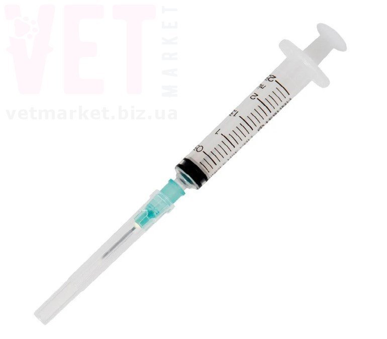 ����� ������������ 2 �� Luer Slip � ����� 0,6�30 ��, 3-� ������������, 23G, Alexpharm. ϳ������������� ������ �� �������� ��������