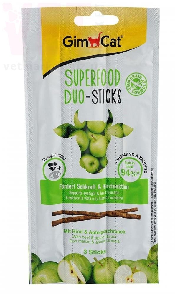 GimCat Superfood Duo-Sticks �������� � ������, 3 ��., Gimpet. ��� ����