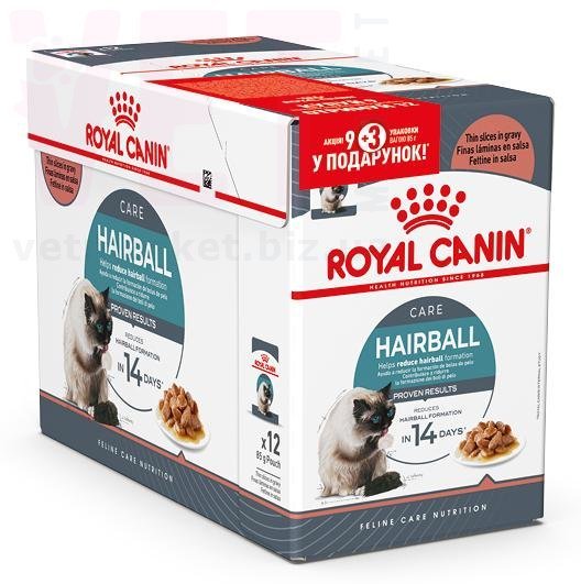 ���� ����� Hairball Care Gravy 9+3. Feline Health Nutrition Wet - ������� �������