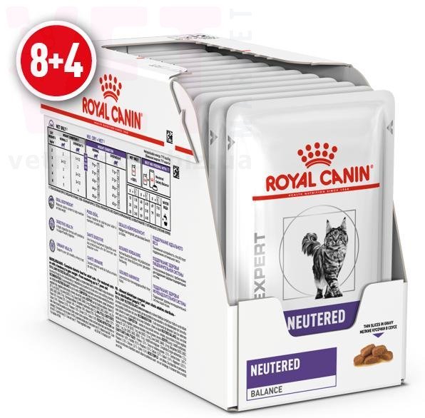   Neutered Balance Cat  8+4. Veterinary Health Nutrition Cat Wet -      ( )
