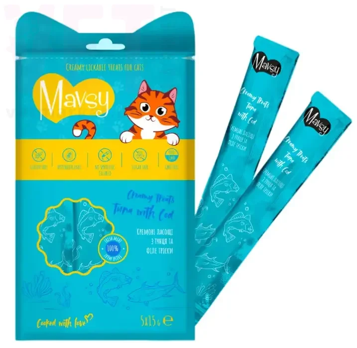 Mavsy Creamy Theats �������� ��������� � ������ � �������, 5*15 �. ��� �����