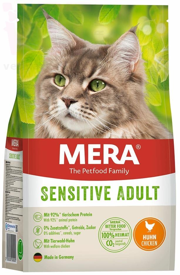 MERA Cats Sensitive Adult Chicken (Huhn) ���� ��� �������������� ����� � �������, 400 �. ��� �����
