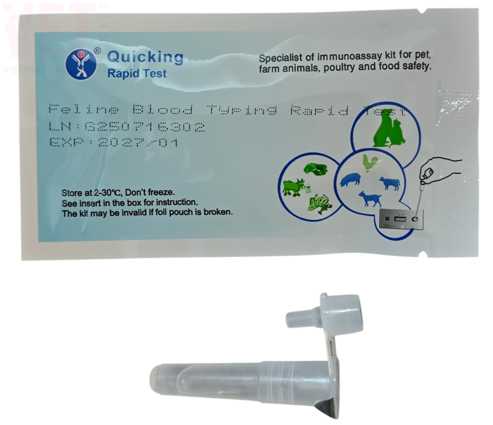 ��������-���� ������ ����� ����� (Feline Blood), Quicking Biotech Co, Ltd. ��� ����