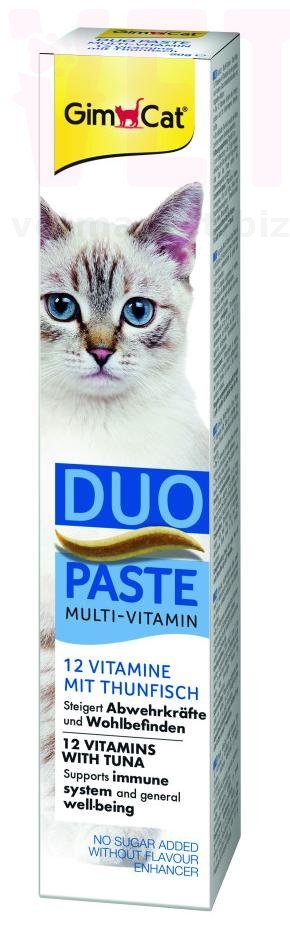 GimCat Duo Paste Multi-vitamin     12   , 50 , Gimpet.  