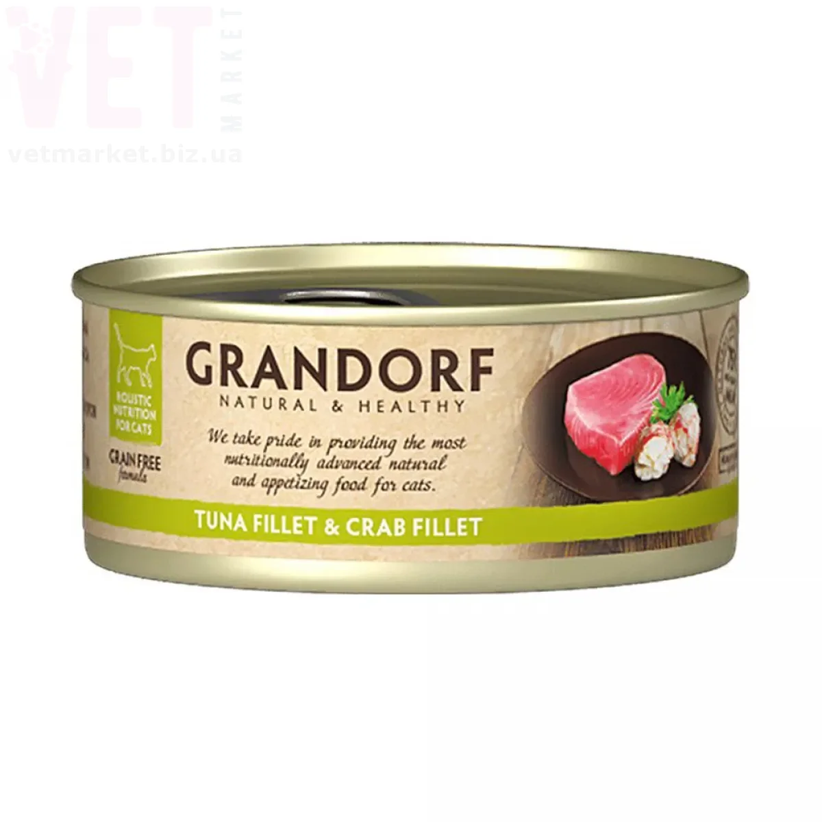 Grandorf Cat Tuna Fillet & Crab Fillet ���� ����� � ����� �����, 70 �. ��� �����