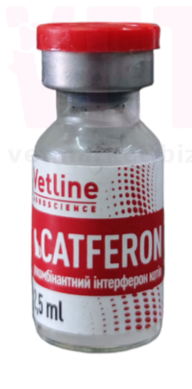 �������� (Catferon) ��� �����, 2 �� (400 �.��/��), Vetline. �������� �������