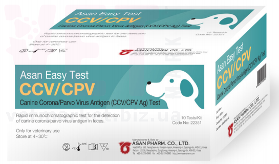 -  +  (CCV Ag+CPV Ag), ASAN PHARM.  