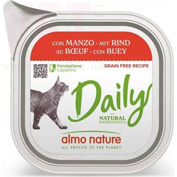 Almo Nature Daily Cat, 100 � (��������). ��� �����