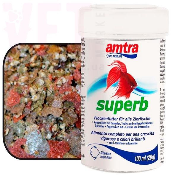 �����/Amtra SUPERB fl., ������� ���� ���������� ��� ����������� ���, 100 ��/20 �. ����� / ����� � �����������