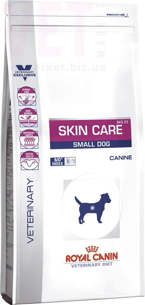 ���� ����� Skin Care Adult Small Dog ��� �������� ����� ������ �������� ��� ����������, 2 ��. Vet Diet Canine - ������������ ����� ��� �����