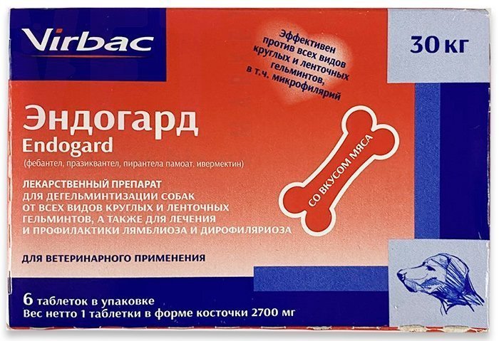 �����/�������� 30, 6 ����.,  Virbac (�������). ����� / ����� � �����������