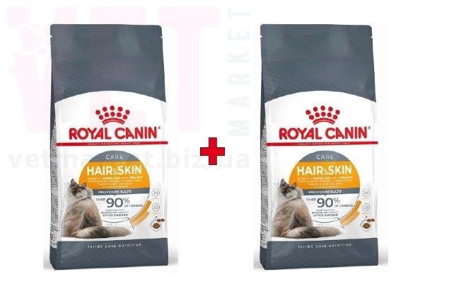 ���� ����� Hair&Skin Care, 4 �� + 4 ��. Feline Care Nutrition - ������� � ���������� ��������������