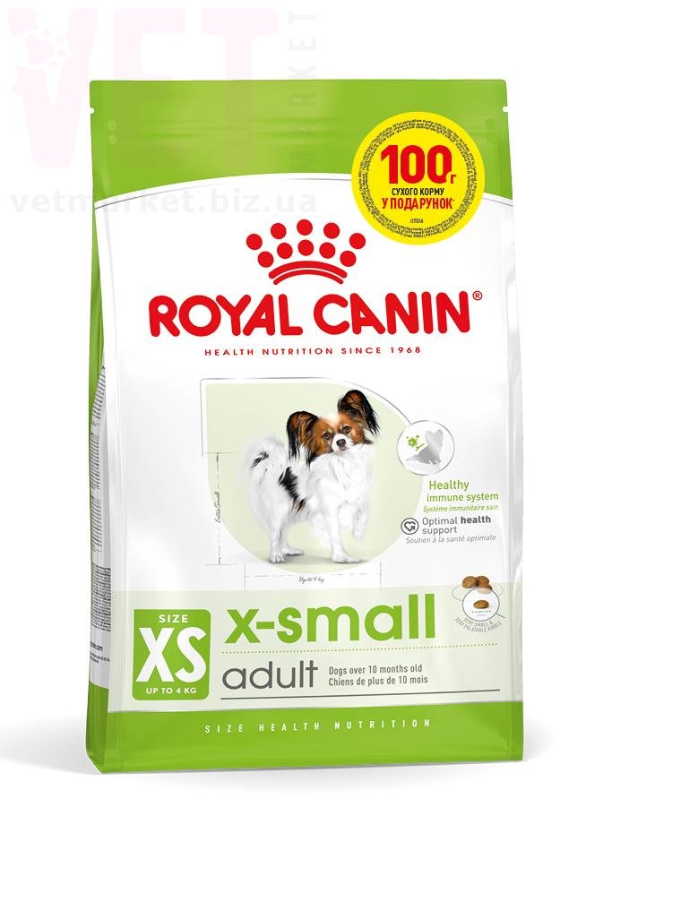 ���� ����� X-Small Adult, 400 � + 100 �. X-Small (�� 4 ��)