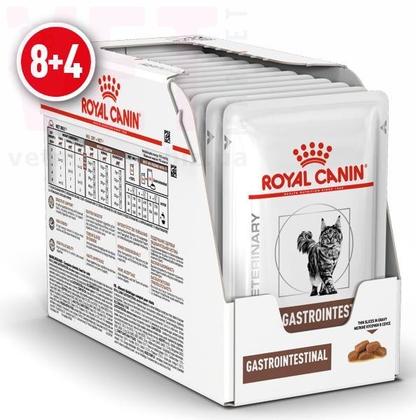���� ����� GastroIntestinal Cat  8+4. Veterinary Health Nutrition Cat Wet - ������������ �������� ������� ��� ����� (������� �������)