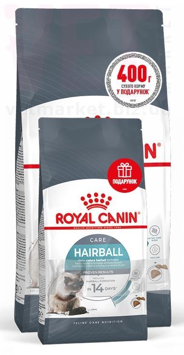 ���� ����� Hairball Care, 2 �� + 400 �. Feline Care Nutrition - ������� � ���������� ��������������