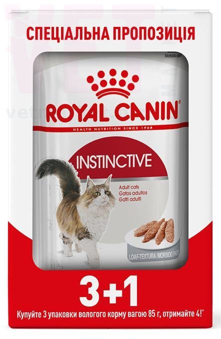 ���� ����� Instinctive Loaf 3+1. Feline Health Nutrition Wet - ������� �������