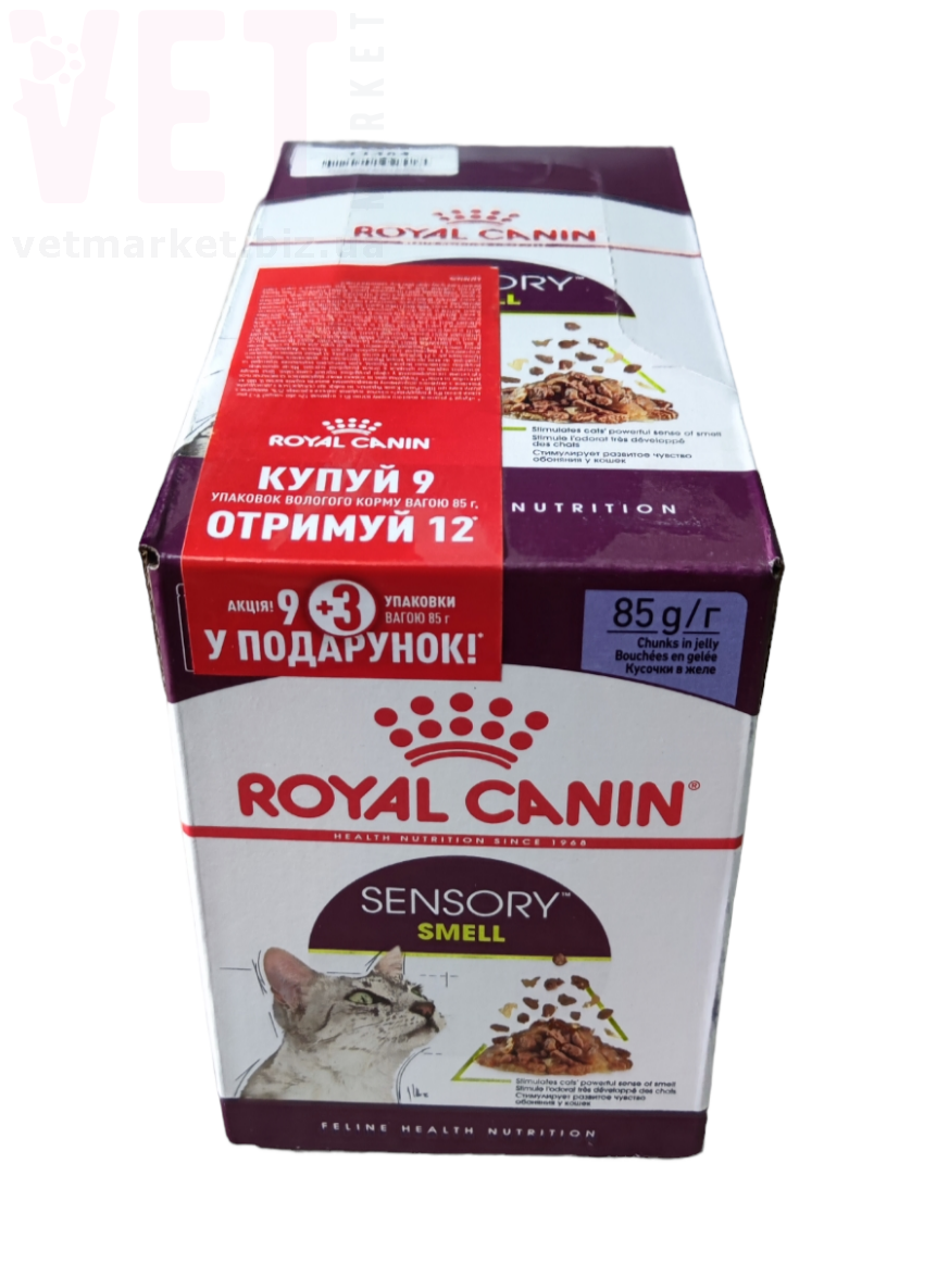 ���� ����� Sensory Smell Jelly 9+3. Feline Health Nutrition Wet - ������� �������