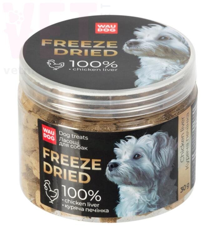 ��������� ��� ����� WAUDOG Treats Freeze dried ������� ������, 20 �. ��� �����