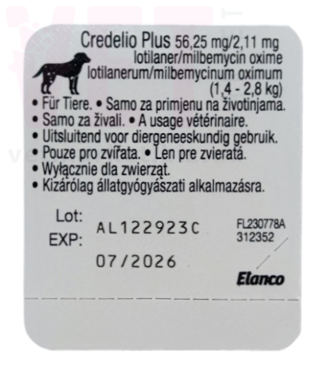 �������� ���� ��� ����� 1,4 - 2,8 ��, ���� ��������, Elanco. ��������