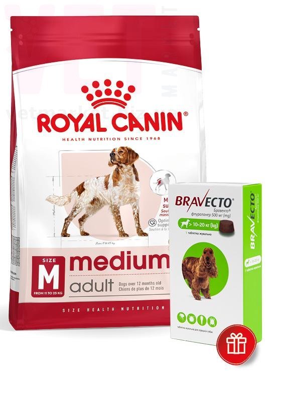 ���� ����� Medium Adult, 15 �� + ��������. Medium (11-25 ��)