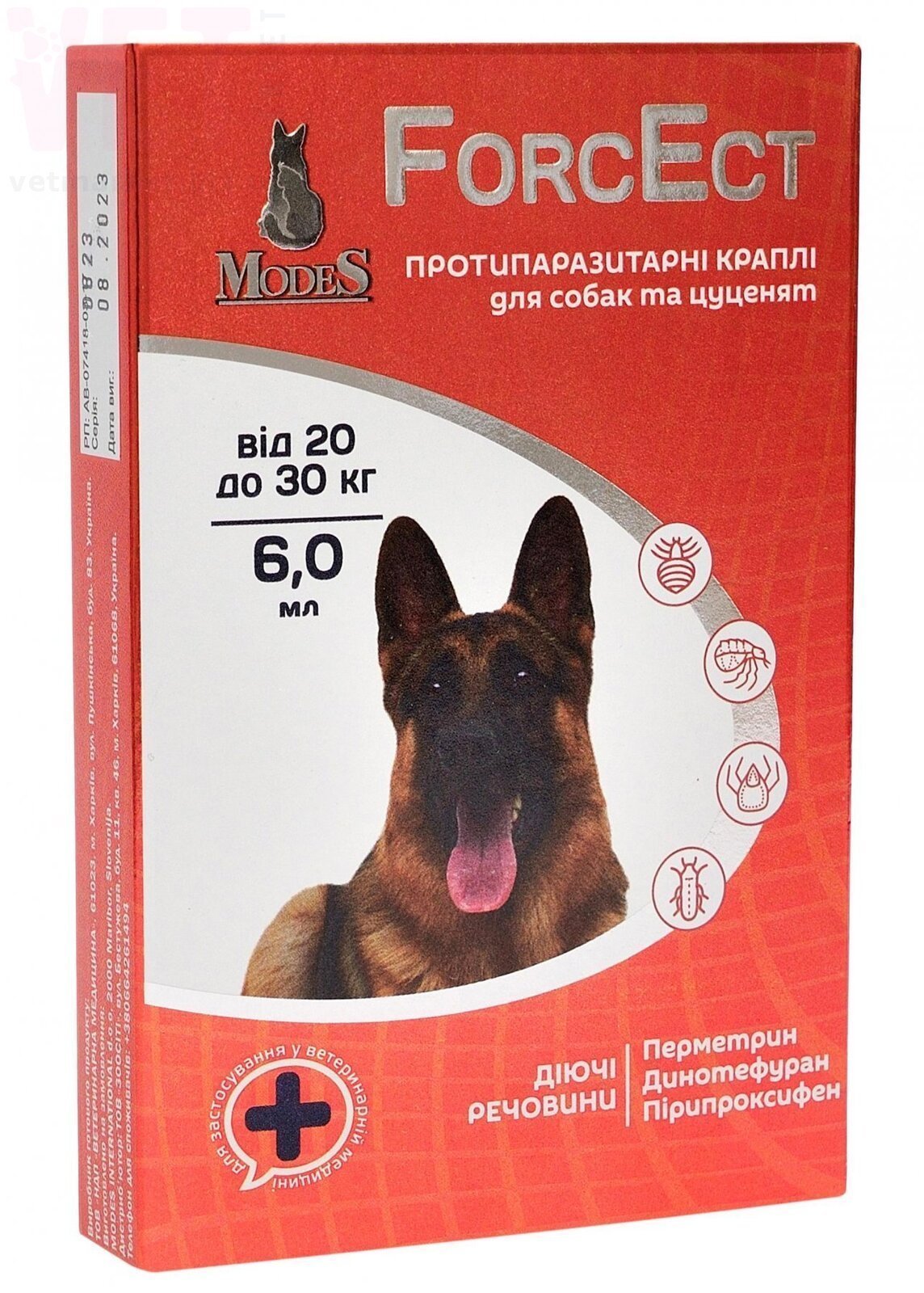 ������� ForcEct ����� ��� ����� � ������ 20-30 ��, 3 ���.*6 ��, Modes. �����