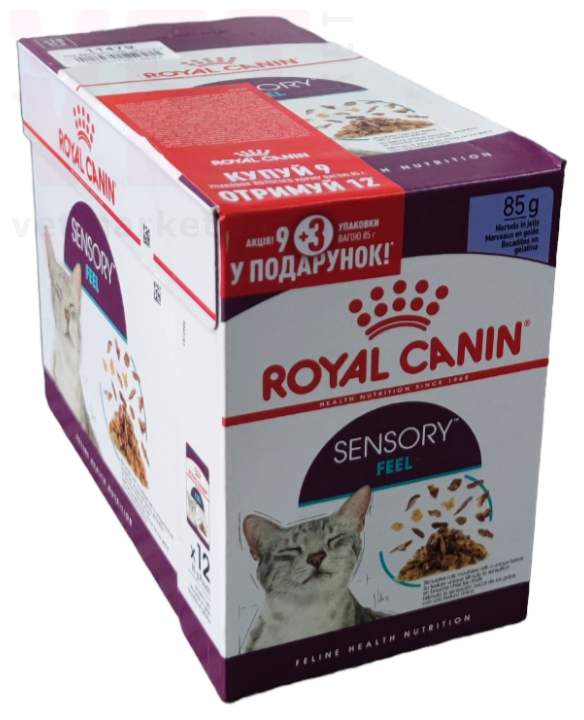 ���� ����� Sensory Feel Jelly 9+3. Feline Health Nutrition Wet - ������� �������