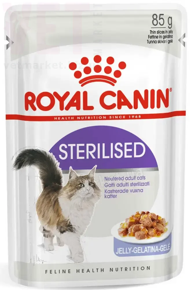 ���� ����� Sterilised Jelly, 0,085 ��. Feline Health Nutrition Wet - ������� �������
