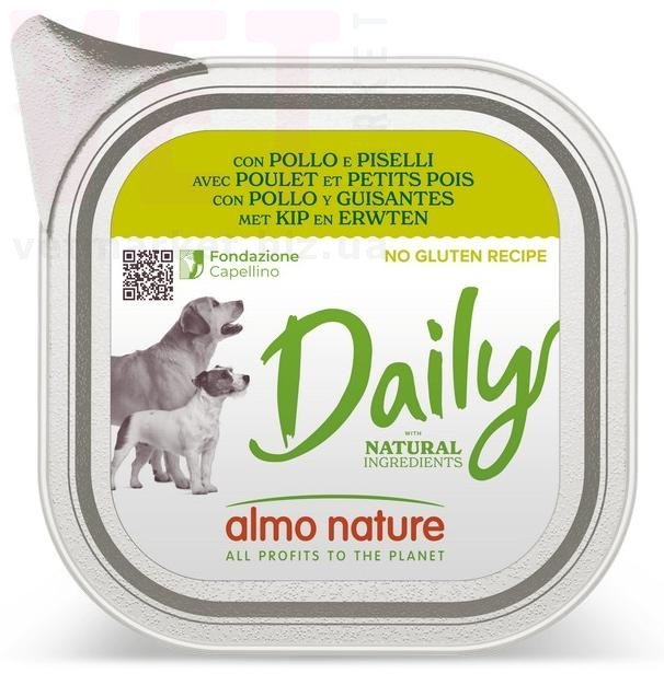 Almo Nature Daily Dog, 100 � (������ � �����). ��� �����