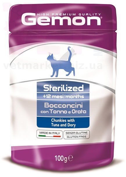 �����/����� Cat Pouch Sterilised ���� ��� ��������������� ����� ������� ����� � ����� ����, 100 �. ����� / ����� � �����������