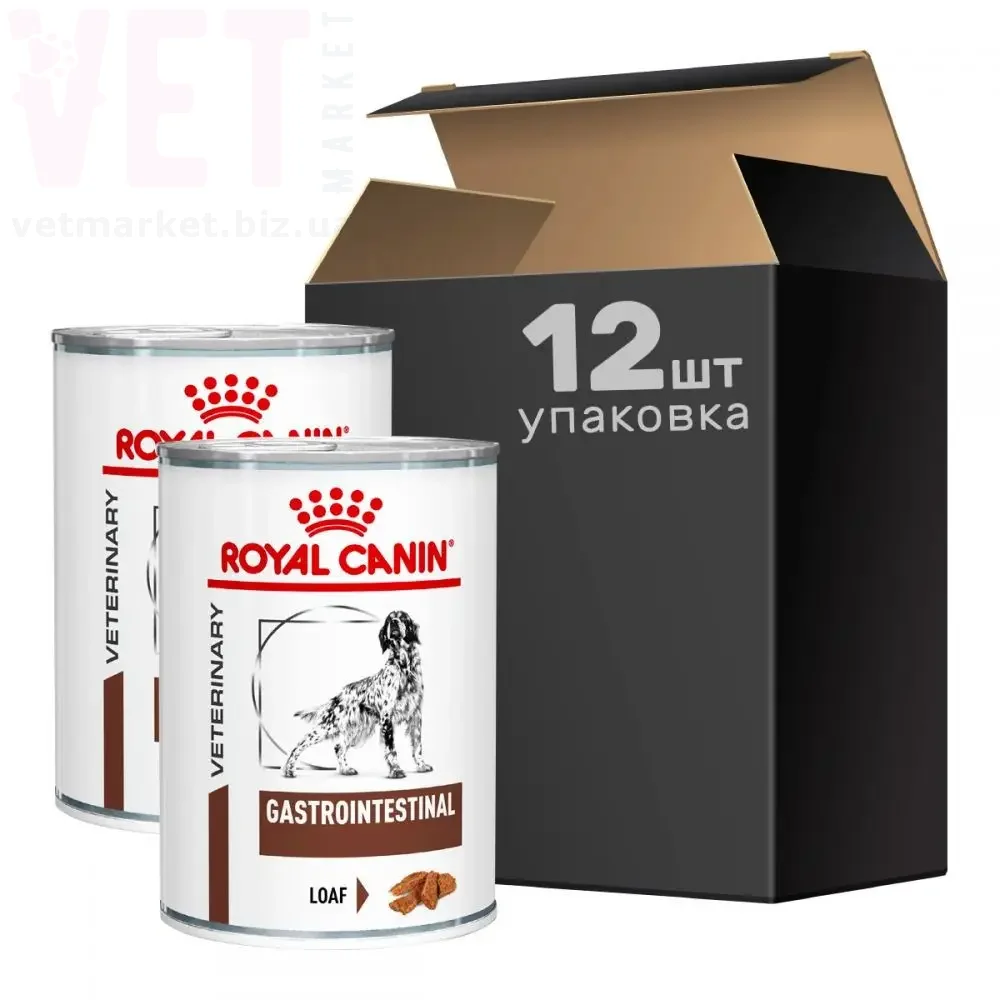 ���� ����� GastroIntestinal Dog (������), 400 � ����� 10+2. Vet Diet Canine Wet - ������������ ����� ��� �����