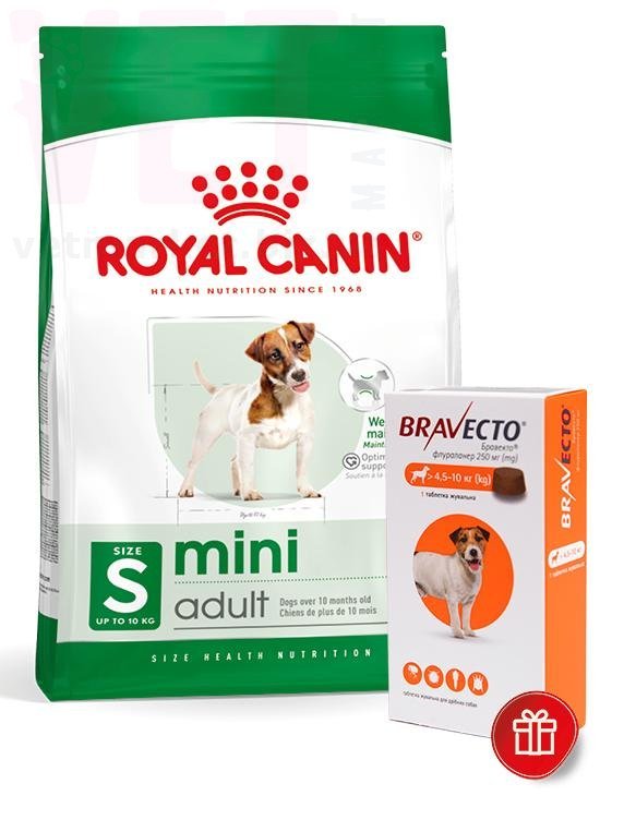 ���� ����� Mini Adult, 8 �� + ��������. Mini (4-10 ��)