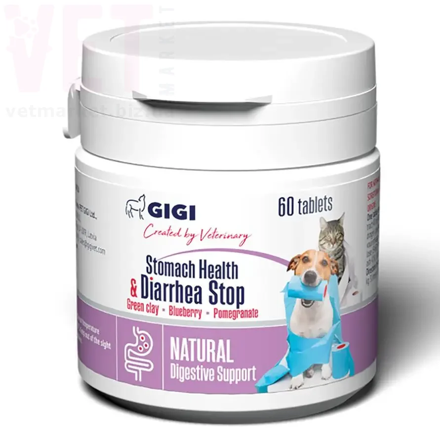 GiGi Stomach Health & Diarrhea Stop N60 (tab) /   & ĳ  N60 ().  