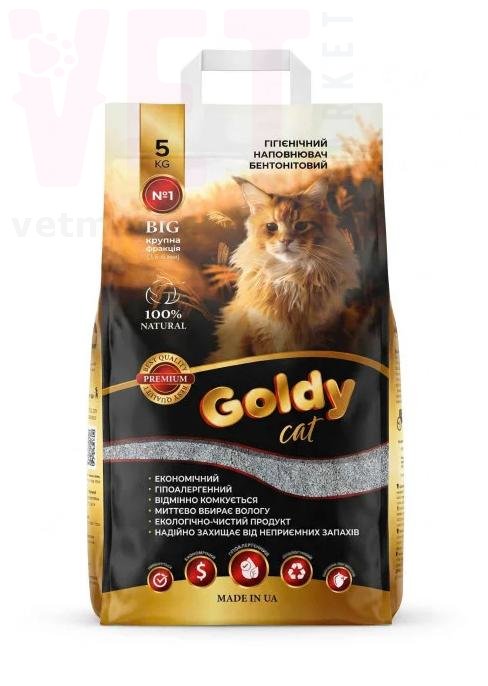 ����� Goldy Cat Premium Big ����������� ������������ �������, 5 ��. ����������