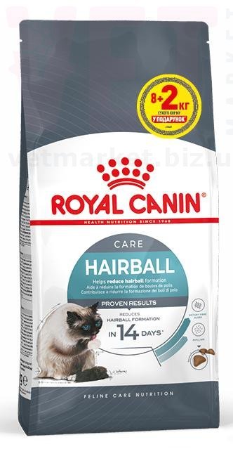 ���� ����� Hairball Care, 8 �� + 2 ��. Feline Care Nutrition - ������� � ���������� ��������������