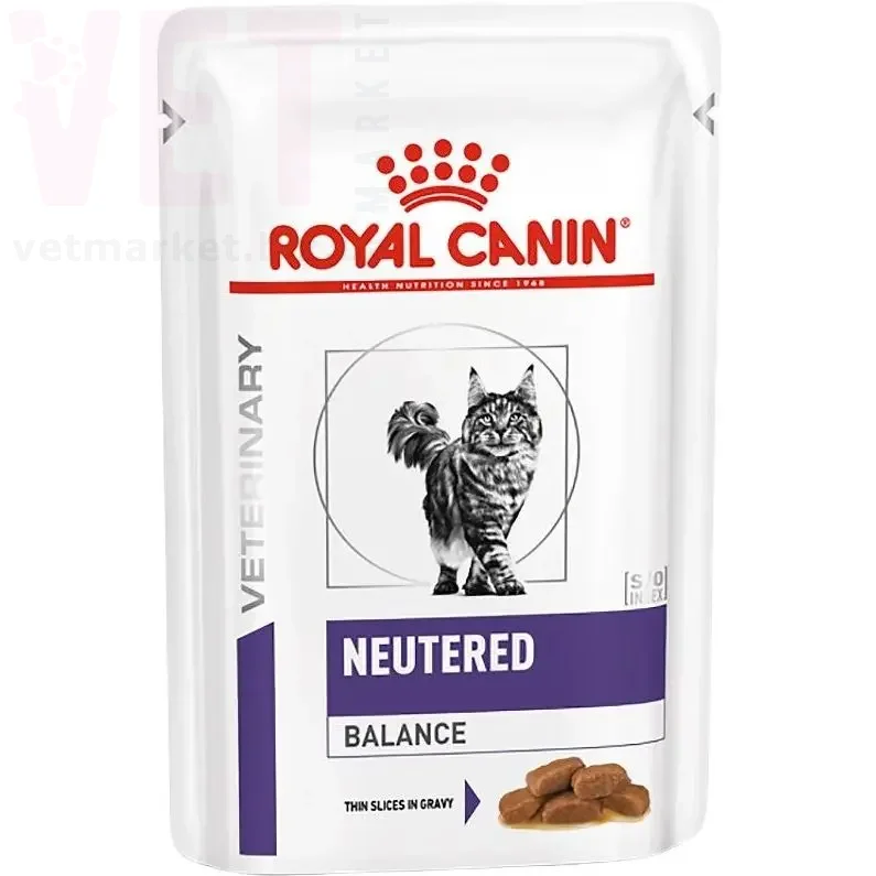 ���� ����� Neutered Balance Cat (������� � �����), 0,085 ��. Veterinary Health Nutrition Cat Wet - ������������ �������� ������� ��� ����� (������� �������)